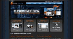 Desktop Screenshot of clickmotive.com