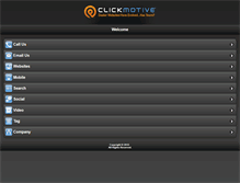 Tablet Screenshot of clickmotive.com